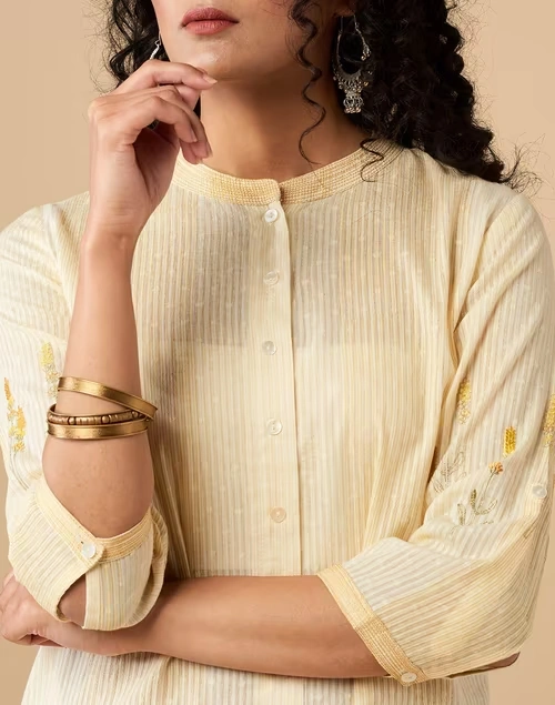 Cotton Printed Knee Length Kurta