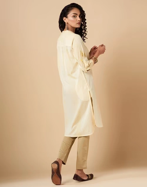 Cotton Printed Knee Length Kurta