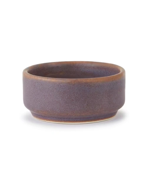 Purple Dhumra Ceramic Chutney Bowl