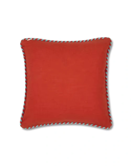 Blue Cotton Printed Natkhat Kids Cushion Cover 3 Blue Cotton Printed Natkhat Kids Cushion Cover