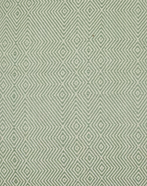 Green Cotton Woven Cushion Cover 50X50