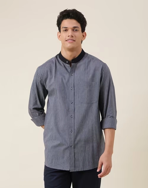 Blue Cotton Shirt