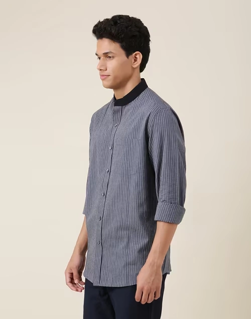 Blue Cotton Shirt