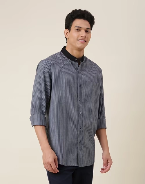 Blue Cotton Shirt