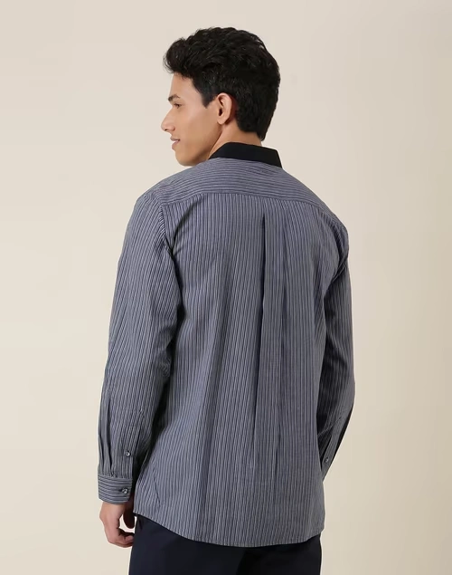 Blue Cotton Shirt