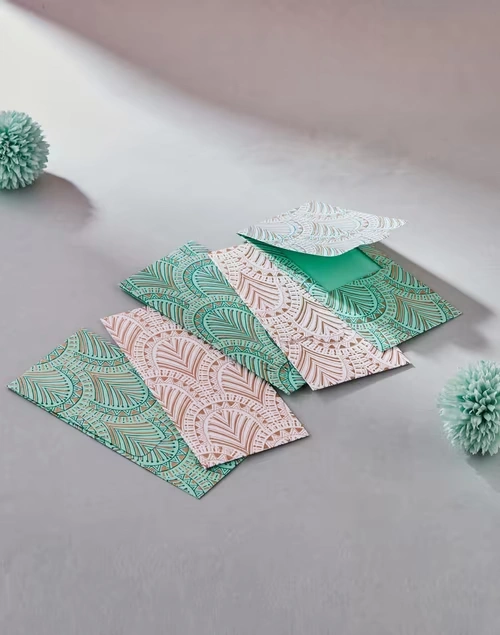 Blue Sidra Money Envelopes | Set of 5