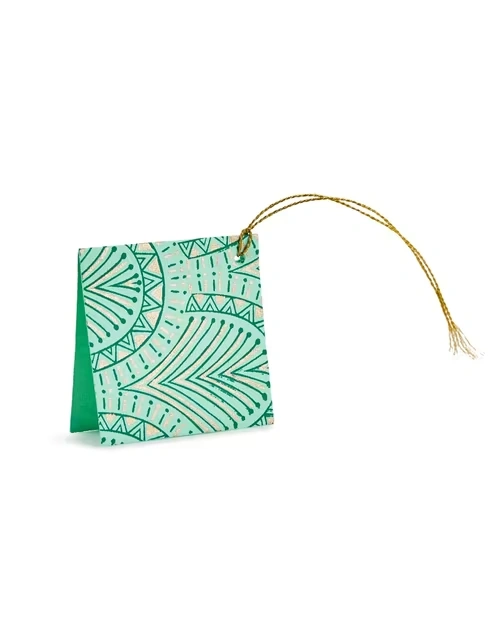 Blue Sidra Gift Tags | Set of 10 4 Blue Sidra Gift Tags | Set of 10